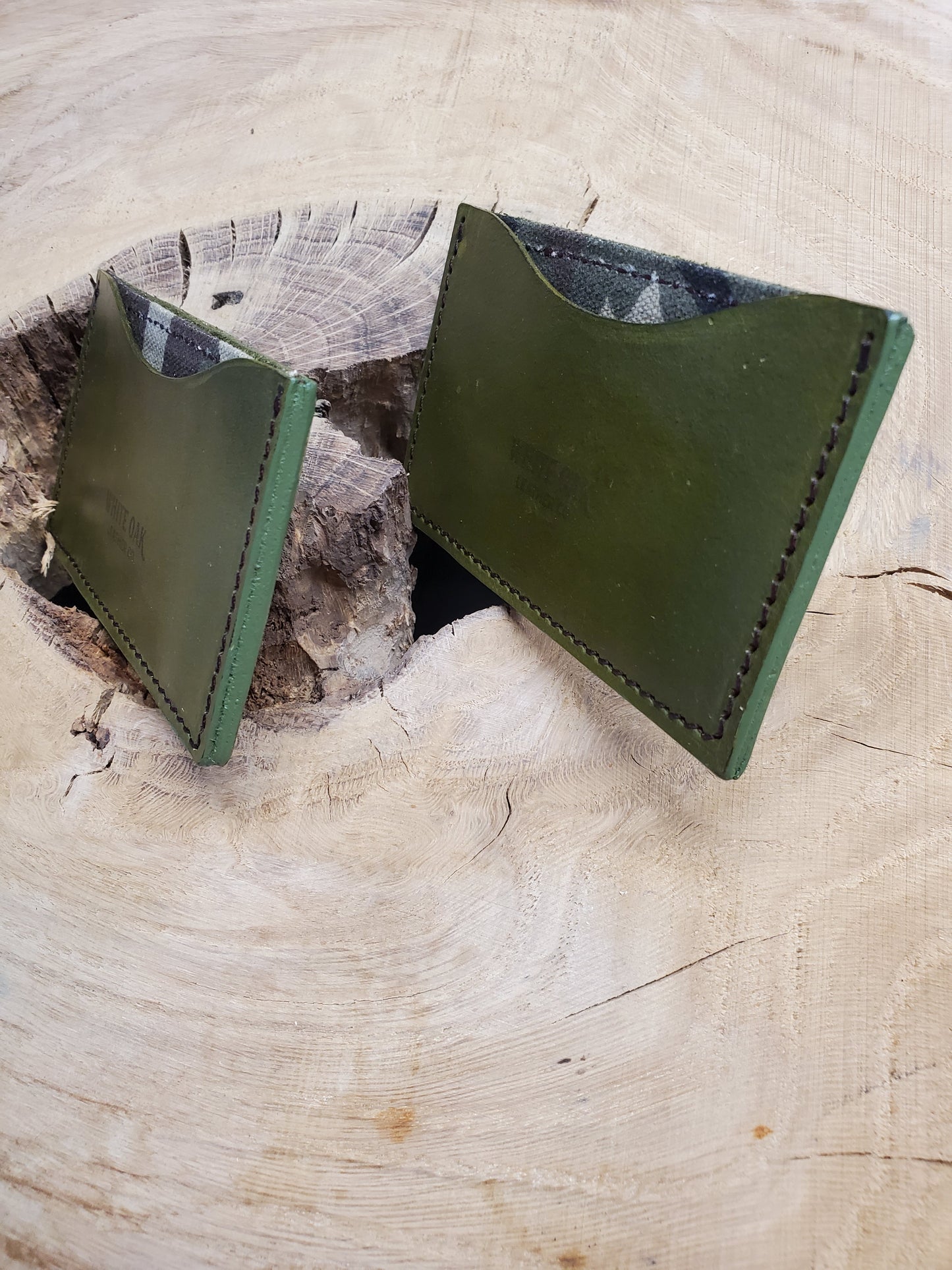 Minimalist Card Wallet - Camo Lined