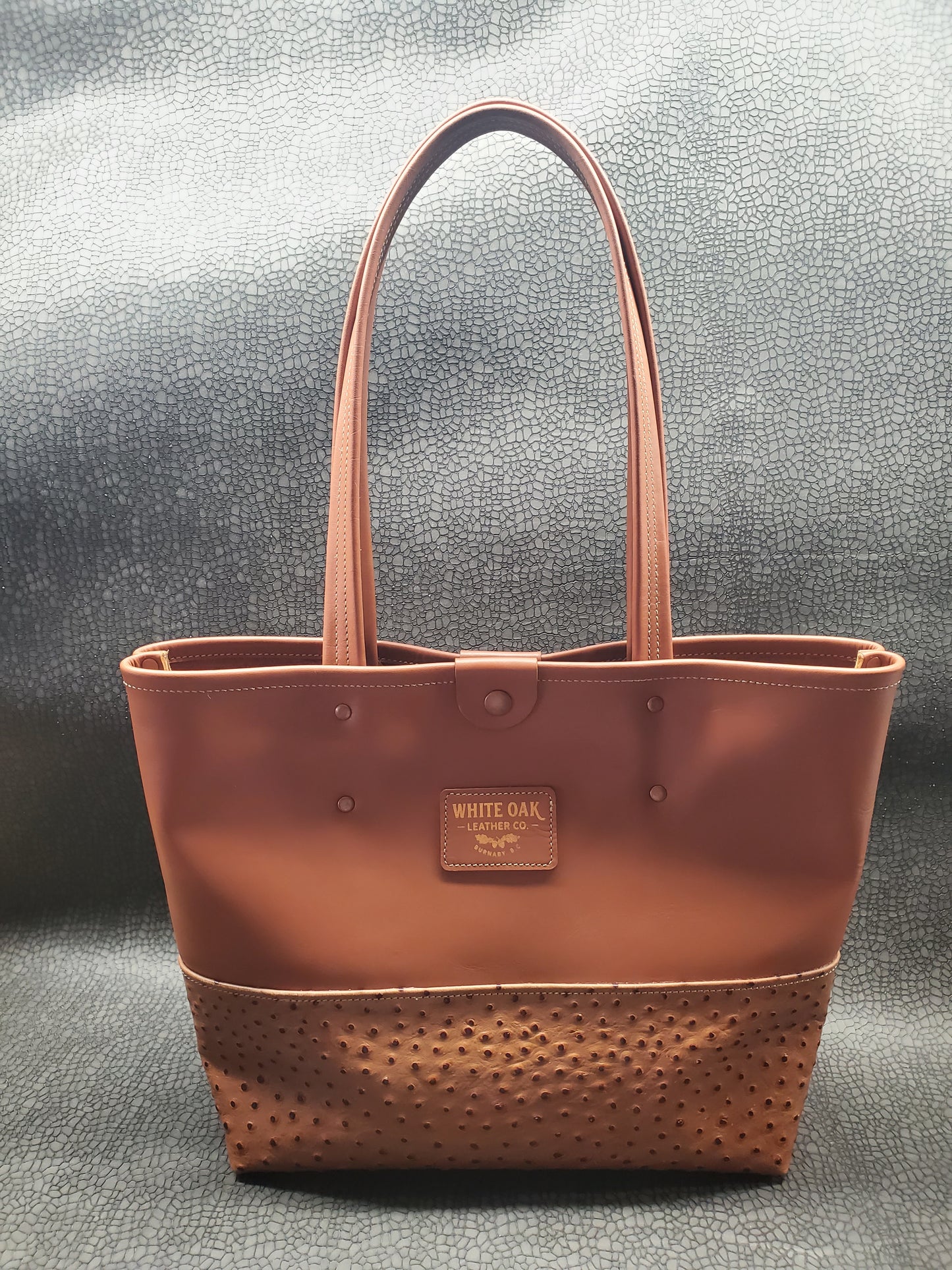 AMBLESIDE Tote (Brown/Ostrich Embossed) *Out of Stock