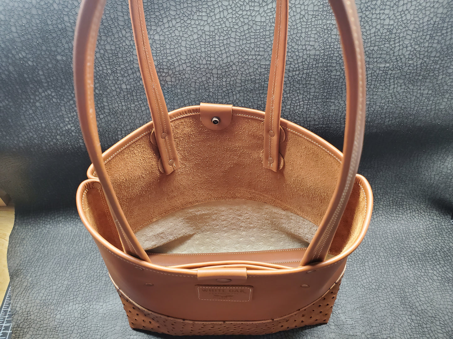 AMBLESIDE Tote (Brown/Ostrich Embossed) *Out of Stock